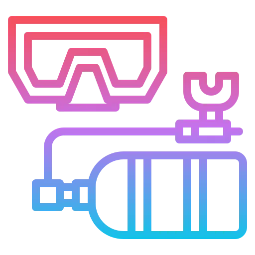 Scuba diving icon