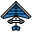 Hang gliding アイコン 64x64