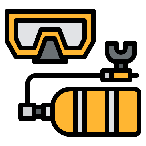 Scuba diving icon