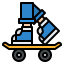 Skateboarding icon 64x64