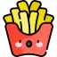 French fries icon 64x64
