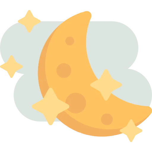 Half moon icon