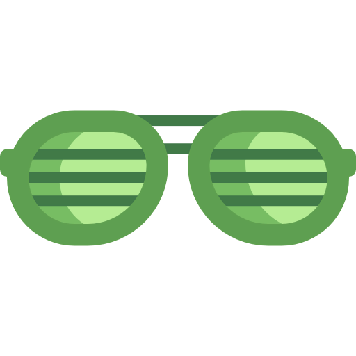 Fun glasses icon