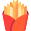 French fries icon 64x64
