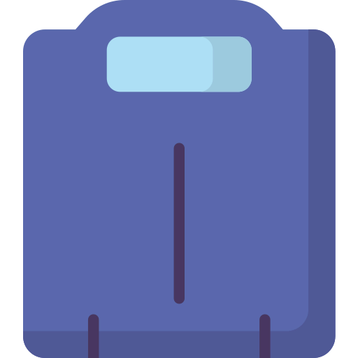 Weight scale icon