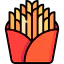 French fries icon 64x64