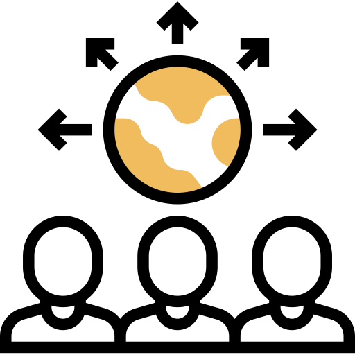 Outsourcing icon