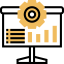 Bar graph icon 64x64