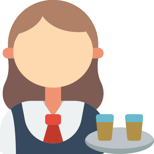 Waitress icon