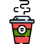 Hot coffee icon 64x64