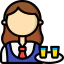 Waitress icône 64x64