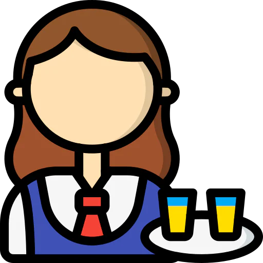 Waitress icon