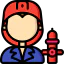 Firefighter icon 64x64
