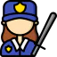 Policewoman icon 64x64