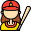 Baseball player icon 64x64