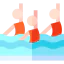 Synchronized swimming icône 64x64
