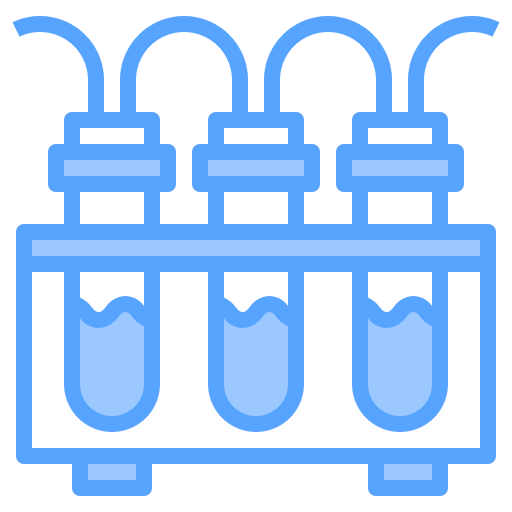 Test tubes icon