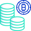 Money stack icon 64x64