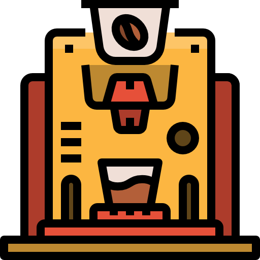Coffee machine icon