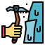 Ice axe icon 64x64