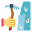 Ice axe icon 64x64