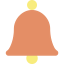 School bell icon 64x64