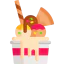 Ice cream cup ícono 64x64