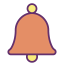 School bell icon 64x64