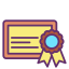 Certificate icon 64x64