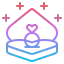 Wedding ring icon 64x64