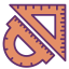 Set square icon 64x64