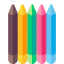 Colored pencils іконка 64x64