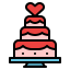 Wedding cake icon 64x64