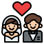 Bride and groom 상 64x64