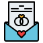 Wedding invitation icon 64x64