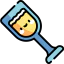 Champagne glass icon 64x64