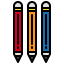 Pencils icon 64x64