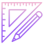 Set square icon 64x64