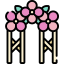 Wedding arch icon 64x64