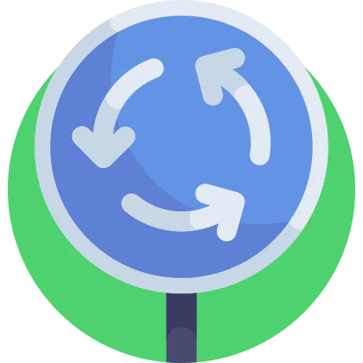 Roundabout icon