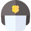 Police helmet icon 64x64