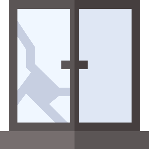 Broken window icon
