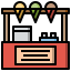 Ice cream shop Symbol 64x64