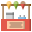 Ice cream shop Symbol 64x64