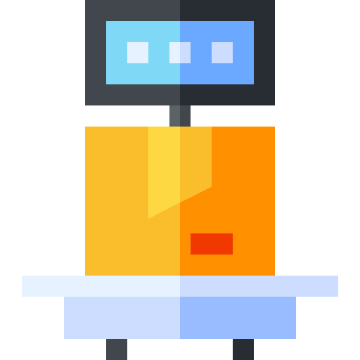 Weight scale icon