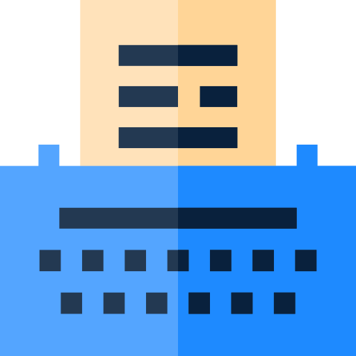 Typewriter icon