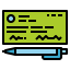 Cheque icon 64x64