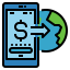Mobile banking ícone 64x64