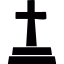Cross over a tomb icon 64x64