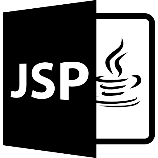 JSP open file format with java logo іконка